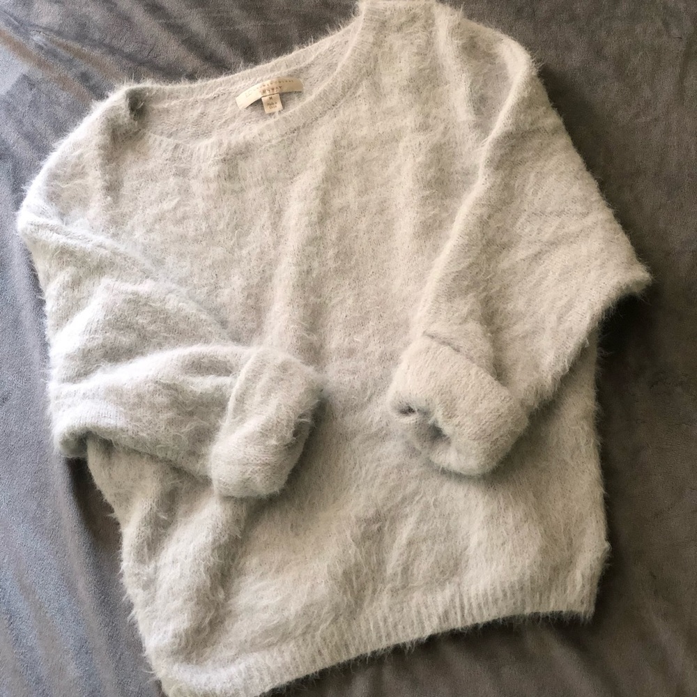 LC Lauren Conrad Fuzzy sweater